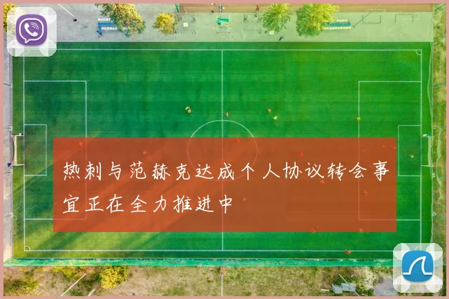 热刺与范赫克达成个人协议转会事宜正在全力推进中